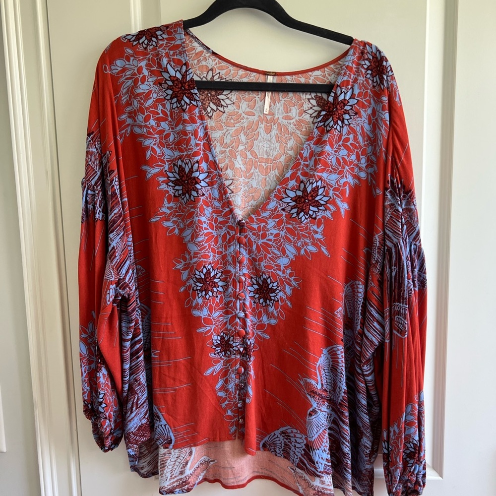 Flowy free people shirt